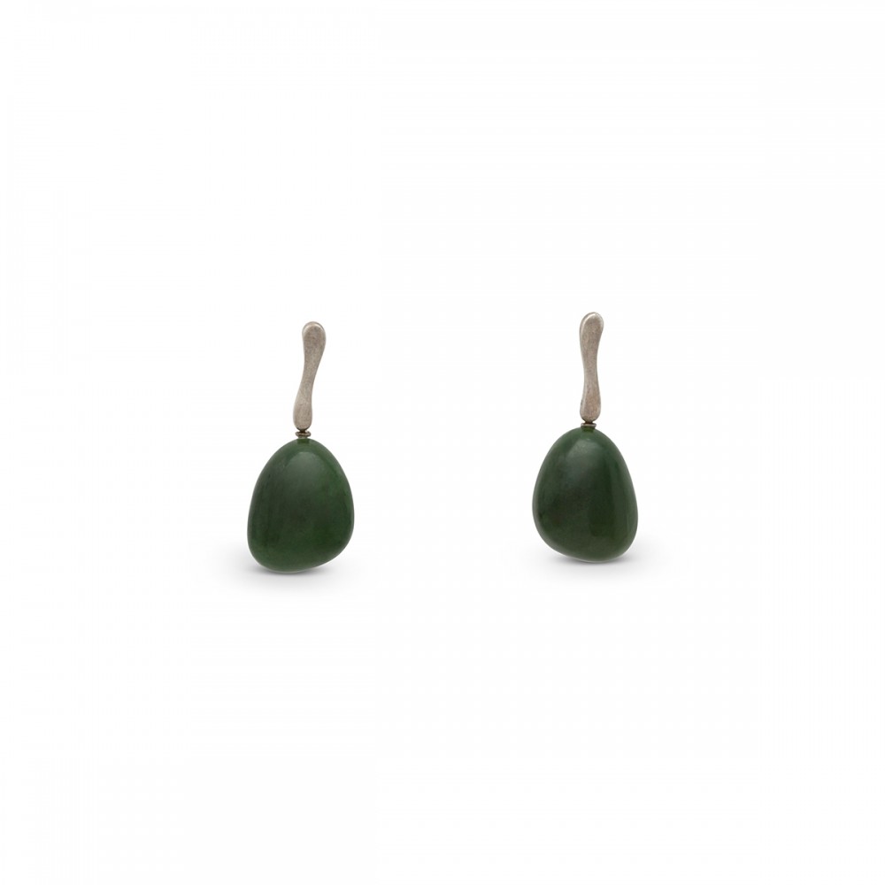Pendientes Pomelo Jade