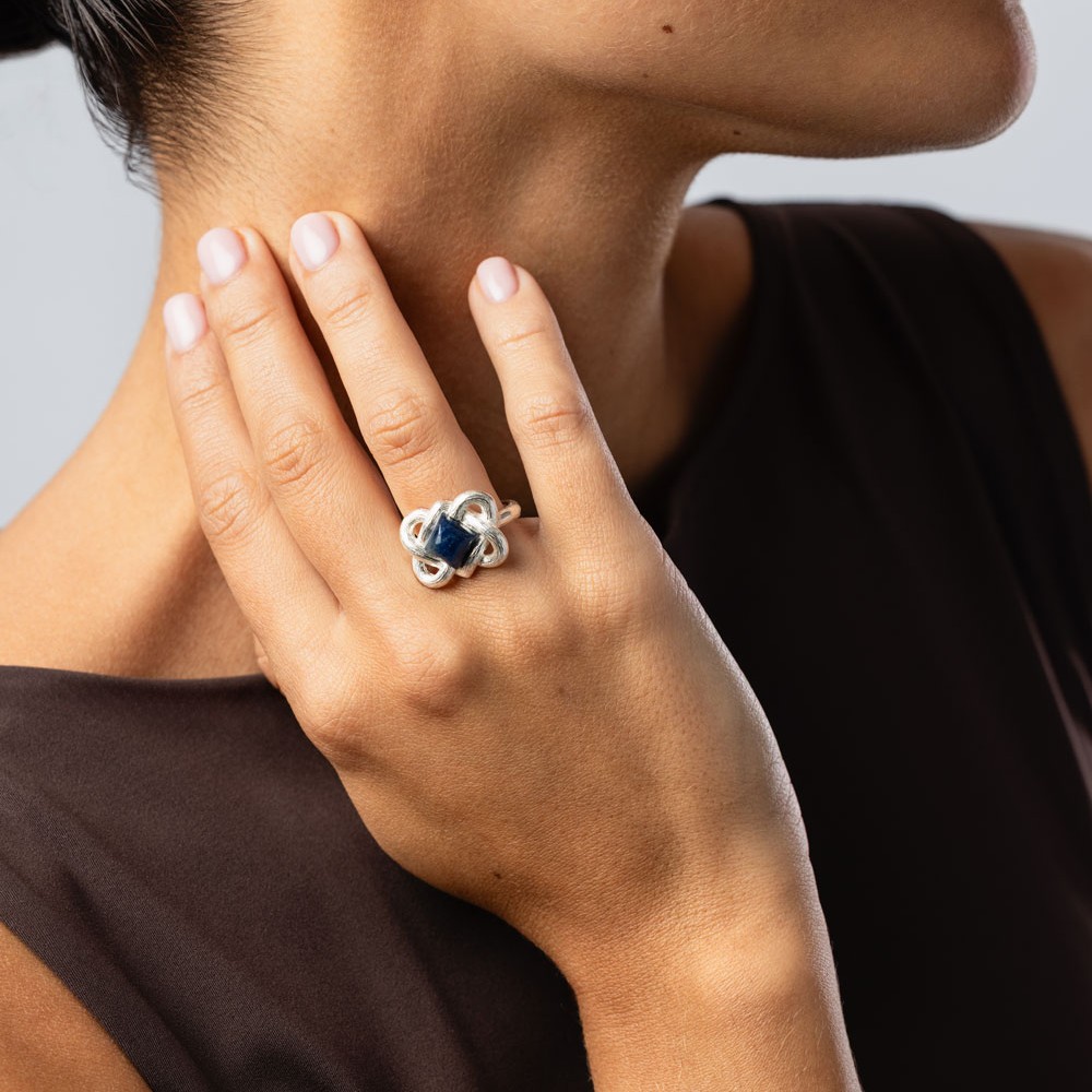 Anillo KNUT LOV Sodalita Anillo KNUT LOV Sodalita