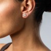 Pendientes KNUT LOV cuadrados