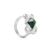 Anillo KNUT LOV Malaquita
