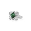 Anillo KNUT LOV Malaquita