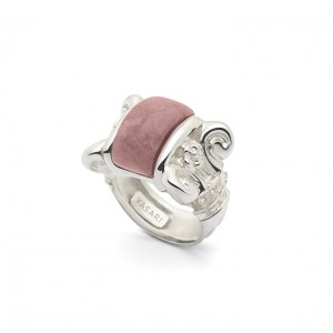 Anillo LOV Capitel Rodonita Anillo LOV Capitel Rodonita