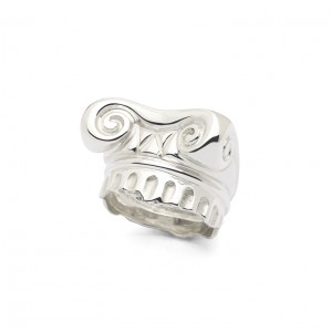 Anillo LOV Capitel 2 Volutas Corto