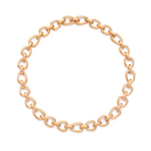 Collar Rondelle oro rosa