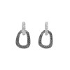 Pendientes Rondelle pavé negro Pendientes Rondelle pavé negro