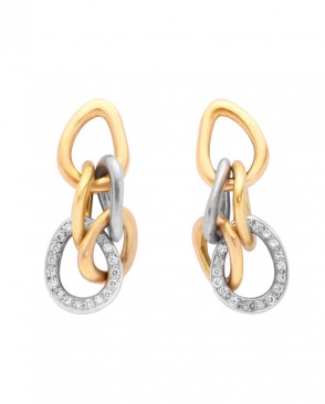 Pendientes Rondelle cortos