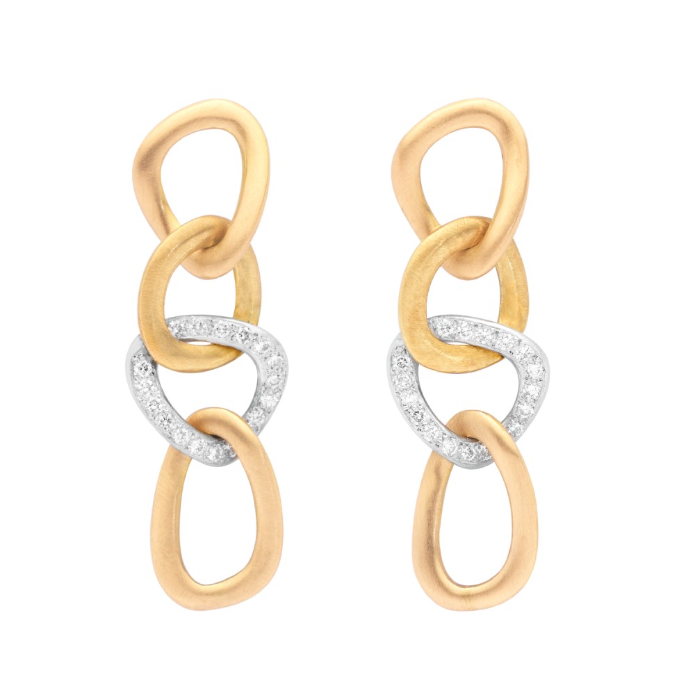 Pendientes Rondelle largos Pendientes Rondelle largos