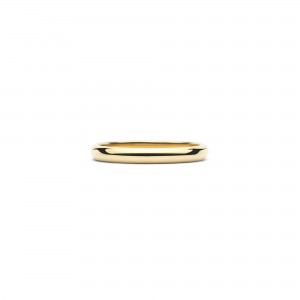 Alianza oro amarillo fina para hombre