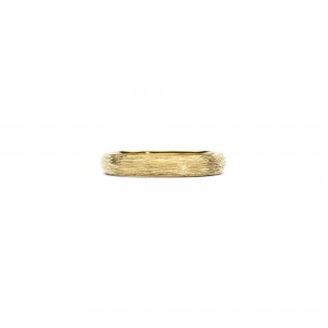 Alianza oro amarillo rayada