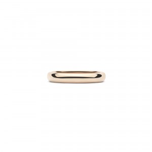 Alianza oro rosa para mujer