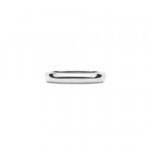 Alianza platino fina para mujer