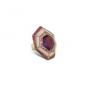 Anillo Alhamar oro amarillo Anillo Alhamar oro amarillo