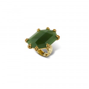 Anillo Brahman serpiente zafiro amarillo Anillo Brahman serpiente zafiro amarillo