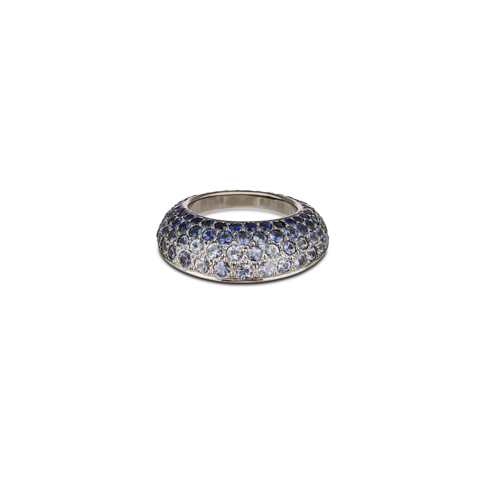 Anillo Cuenco zafiros Anillo Cuenco zafiros