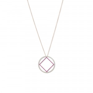 Colgante Cecol oro rosa