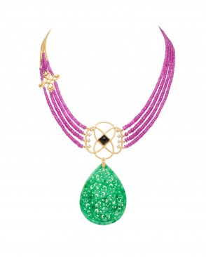 Collar Knut Jade Verde