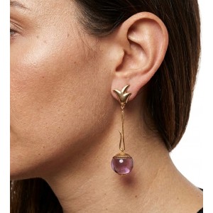 Pendientes Hoja de Castaño