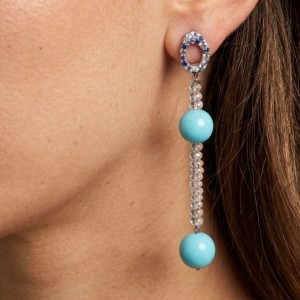 Pendientes Turquesas