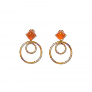 Pendientes doble aro 