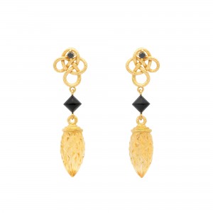 Pendientes Knut ónix Pendientes Knut ónix