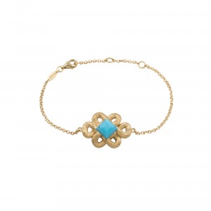 Pulsera Knut turquesa Pulsera Knut turquesa